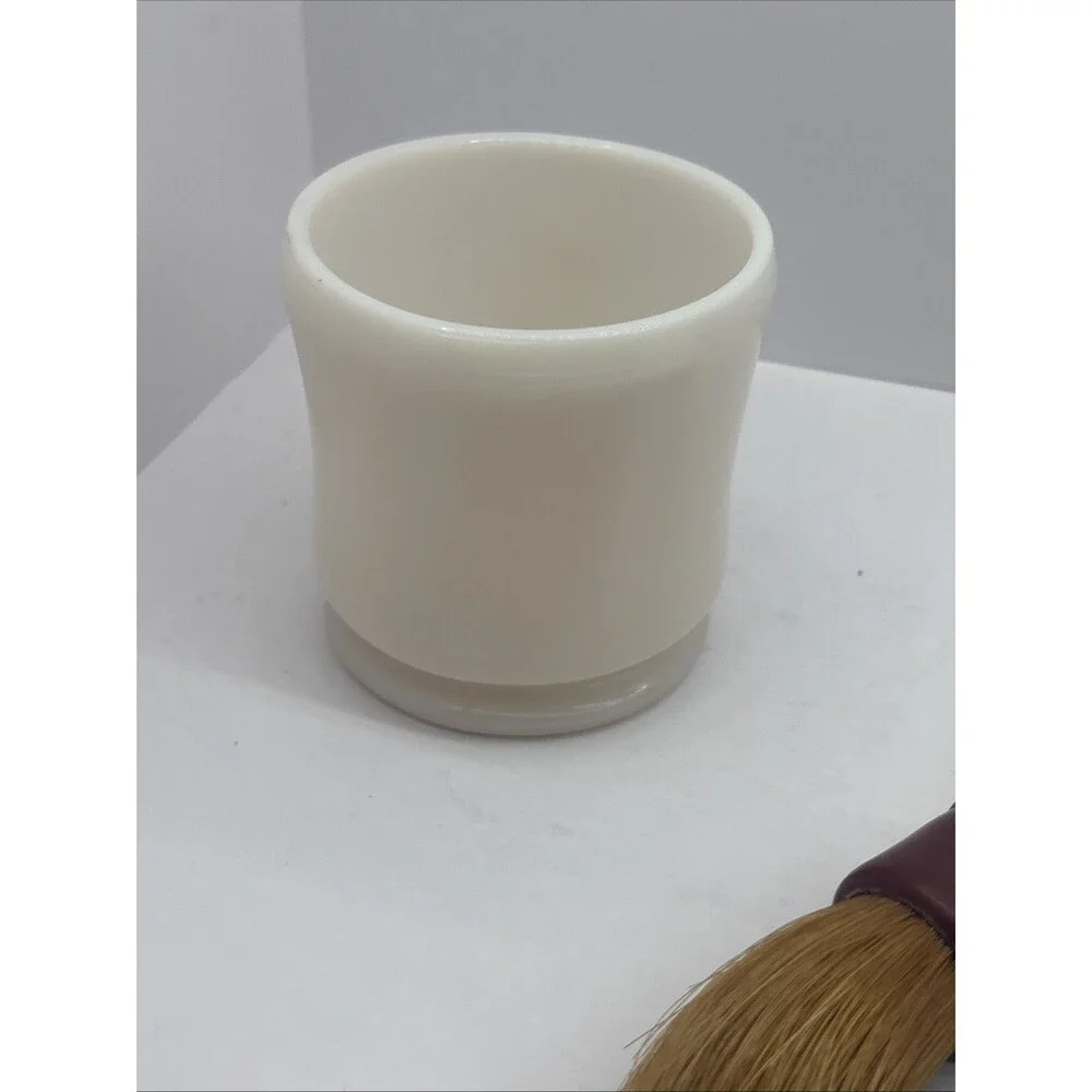 Vintage Certified Trade Mark #4 Shaving Cream Brush With Cup